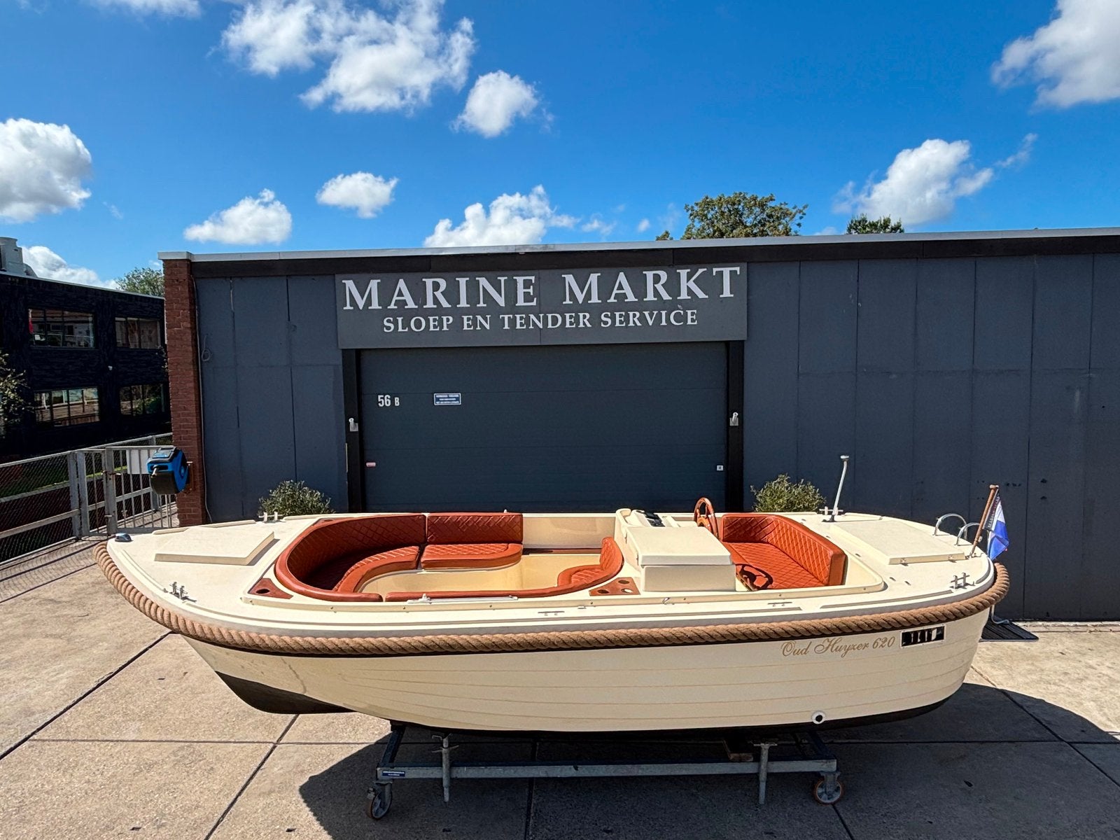 Oud Huijzer 620 met Mercury 20pk fsi vol opties, Watersport en Boten, Ophalen, Gebruikt, Oud Huijzer, 20 pk