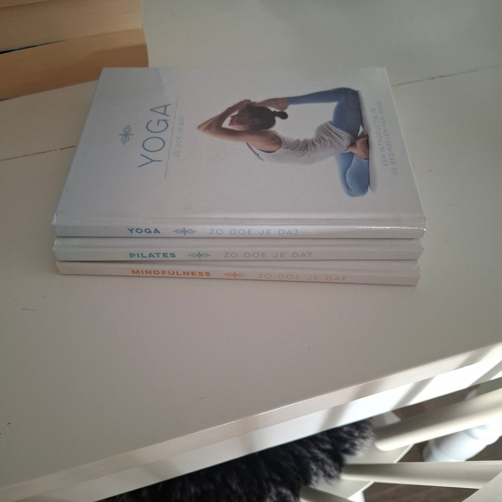 Yoga, Pilates, Mindfulness boeken set - Zo doe je dat, Ophalen of Verzenden, Zo goed als nieuw, Gezondheid en Conditie, Onbekend