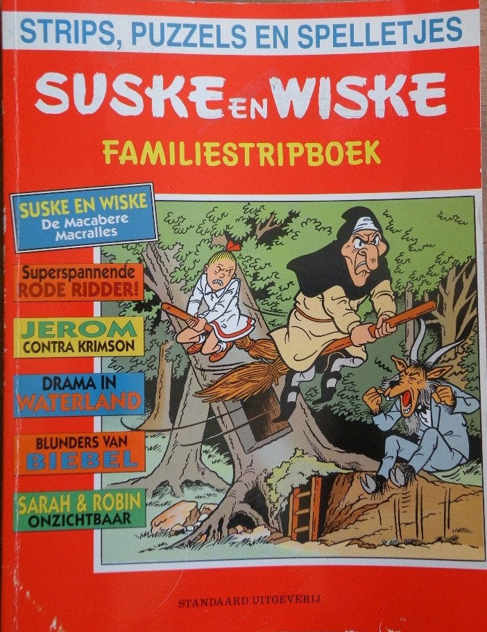 Suske en Wiske familiestripboek. 1996., Boeken, Stripboeken, Meerdere stripboeken, Ophalen of Verzenden, Zo goed als nieuw