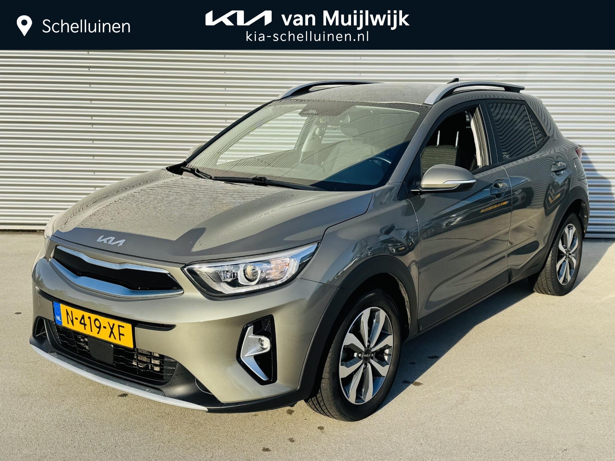 Kia Stonic 1.0 T-GDi MHEV DynamicPlusLine NW geleverd & Onde, Auto's, Kia, Voorwielaandrijving, Gebruikt, Euro 6, 49 €/maand