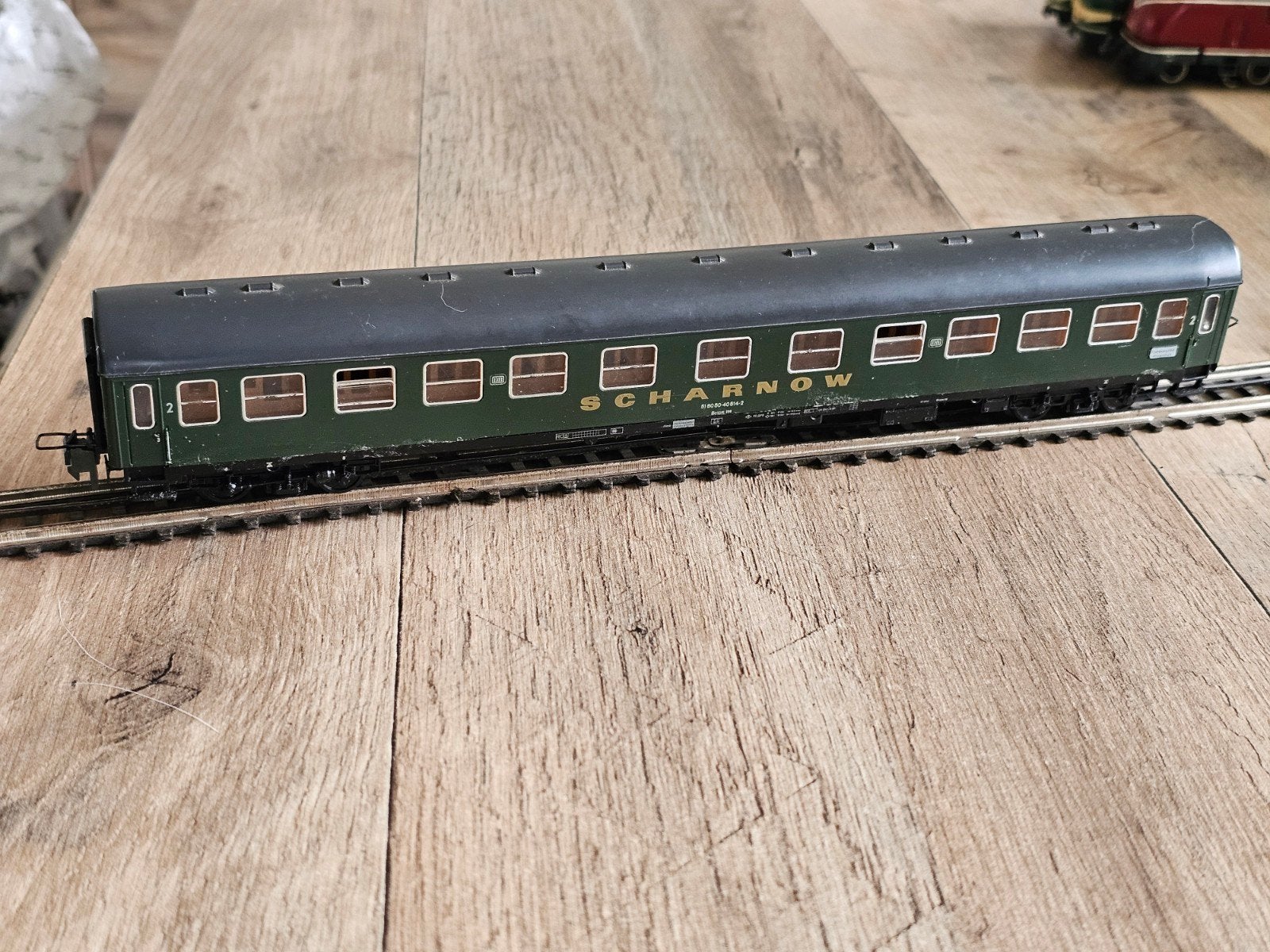 Modeltrein HO Trix-Express Wagon met verlichting, Gelijkstroom, Trix, Wagon, Ophalen of Verzenden