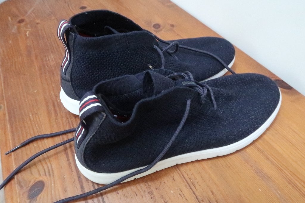heren UGG Freamon Hyperweave Chukka Boot blauw 43, UGG, Boots, Zo goed als nieuw, Verzenden
