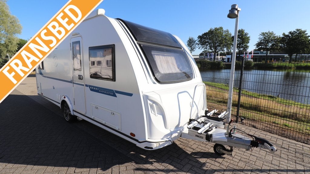 Knaus Sport Silver Selection 500 UF '19 Luifel/ Mover/ Airco, Caravans en Kamperen, Caravans, Koelkast, Rondzit, Bedrijf, Overige typen