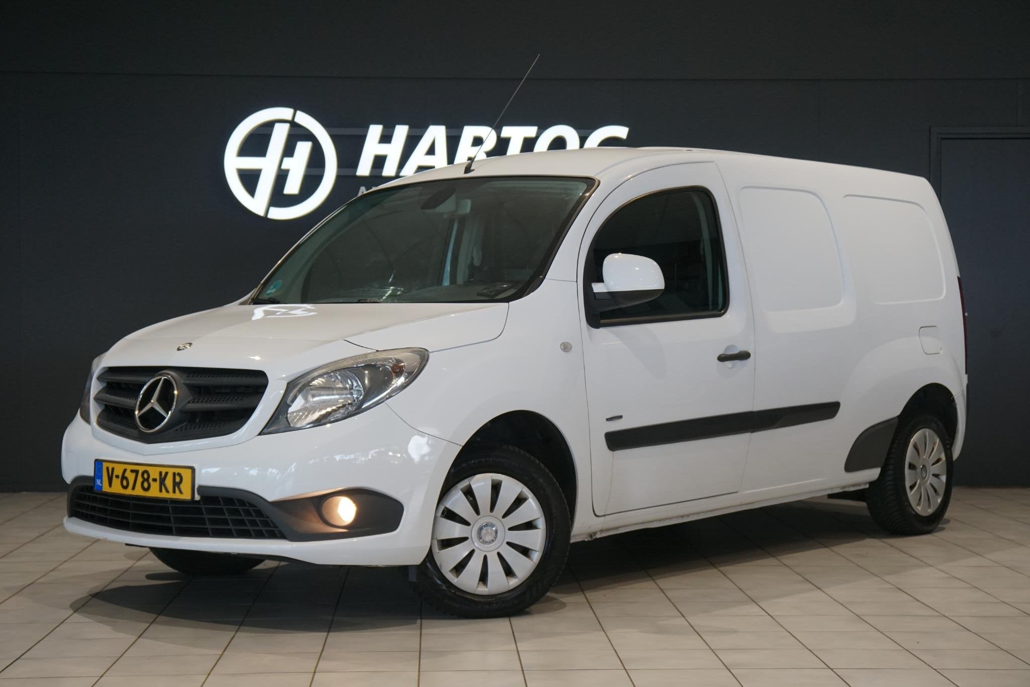 Mercedes-Benz Citan 109 CDI BlueEFFICIENCY Extra Lang + TREK, Auto's, Stof, Gebruikt, Euro 6, 4 cilinders