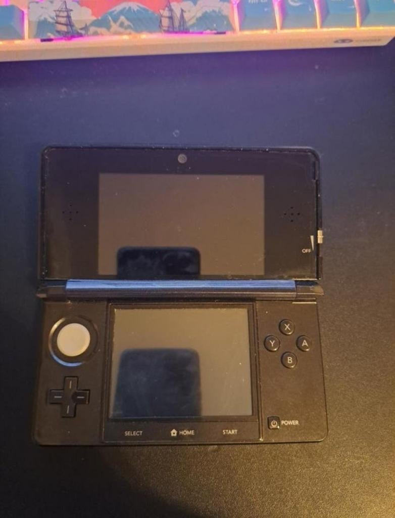 Nintendo 3DS met Pokémon Red (digitaal), Spelcomputers en Games, Spelcomputers | Nintendo 2DS en 3DS, Zwart, Ophalen of Verzenden