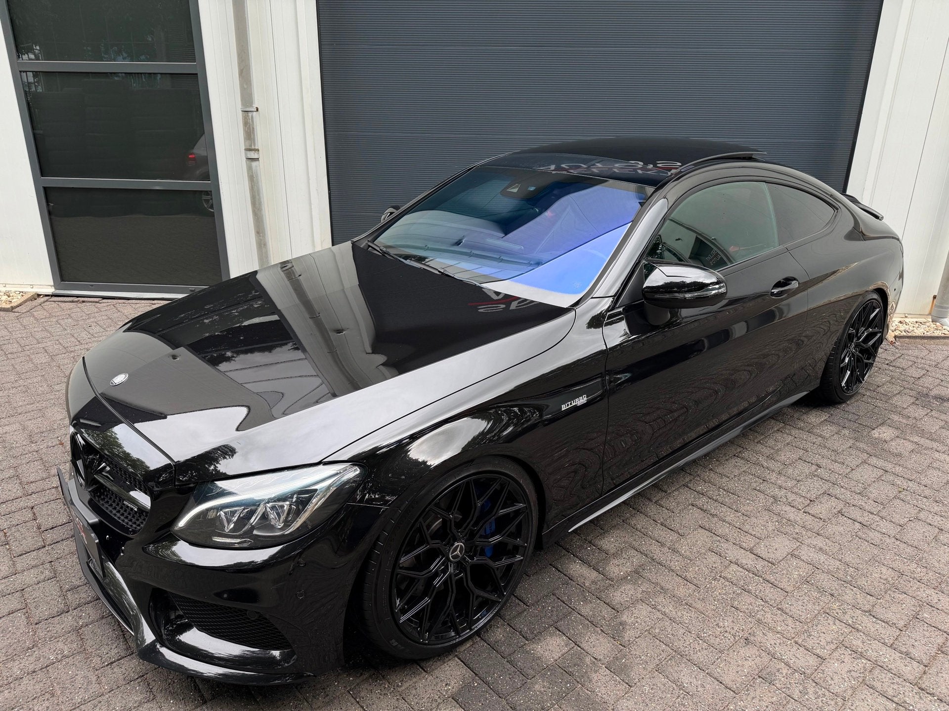 Mercedes-Benz C-klasse Coupé AMG 43 4MATIC 367 Pk Pano/Cima, Auto's, Gebruikt, Automatische klimaatregeling, 367 pk, 4 stoelen
