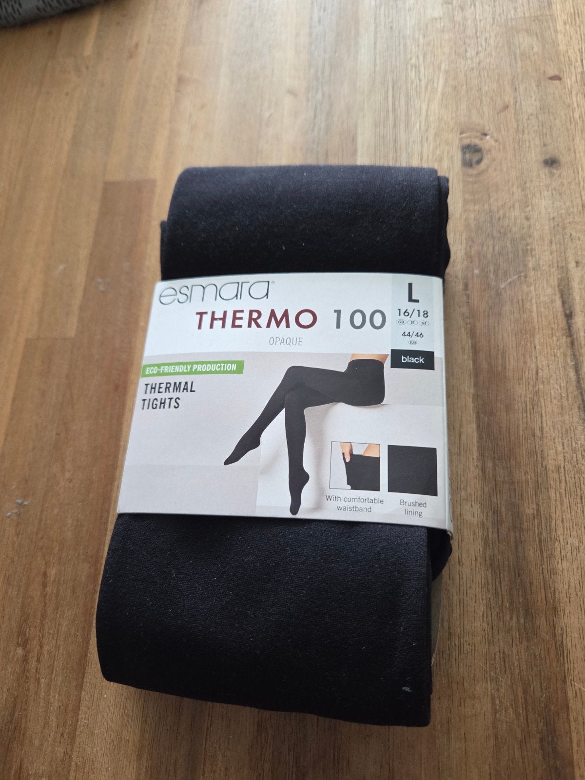 Thermo panty, Zwart, Nieuw, Maat 44/46 (L), Panty