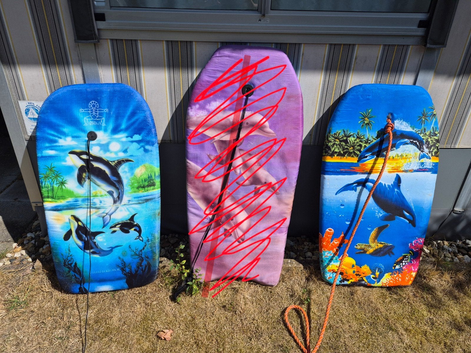 body board, Ophalen, Gebruikt, Overige typen