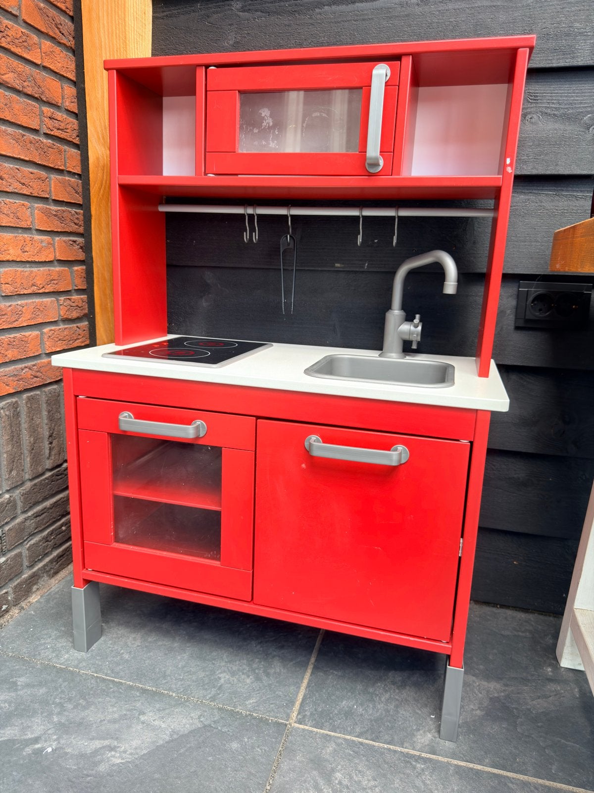 IKEA Duktig Speelkeuken met accessoires, Ophalen, Gebruikt, Hout, Speelkeuken