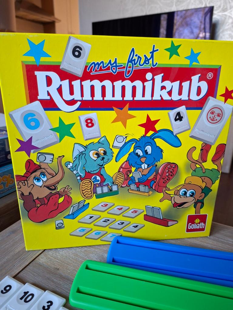 My First Rummikub - Zo goed als nieuw, leerzaam spel, Ophalen of Verzenden