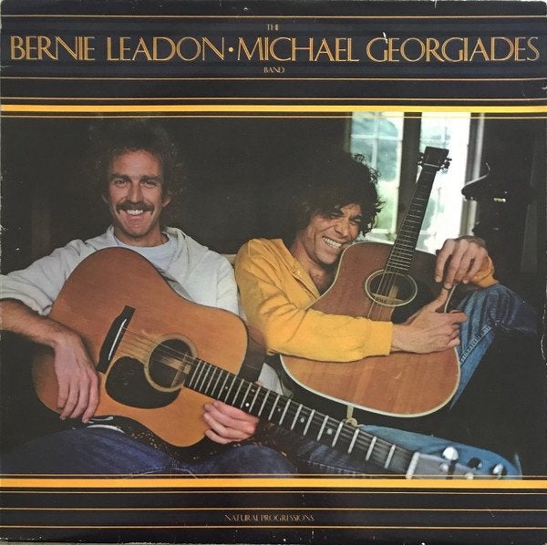 Bernie Leadon-Michael Georgiades Band  Natural Progressions, Inclusief binnenhoes, Ophalen of Verzenden, Gebruikt, 12 inch
