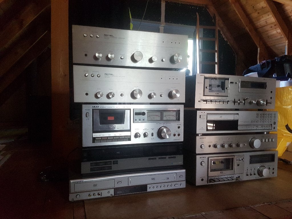 2x Rotel RA-300 Versteker... met extra's !!, Ophalen, Gebruikt