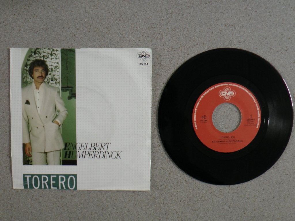 Engelbert - Humperdinck Torero VINYL SINGLE, Gebruikt, 7 inch, Pop, Fotohoes