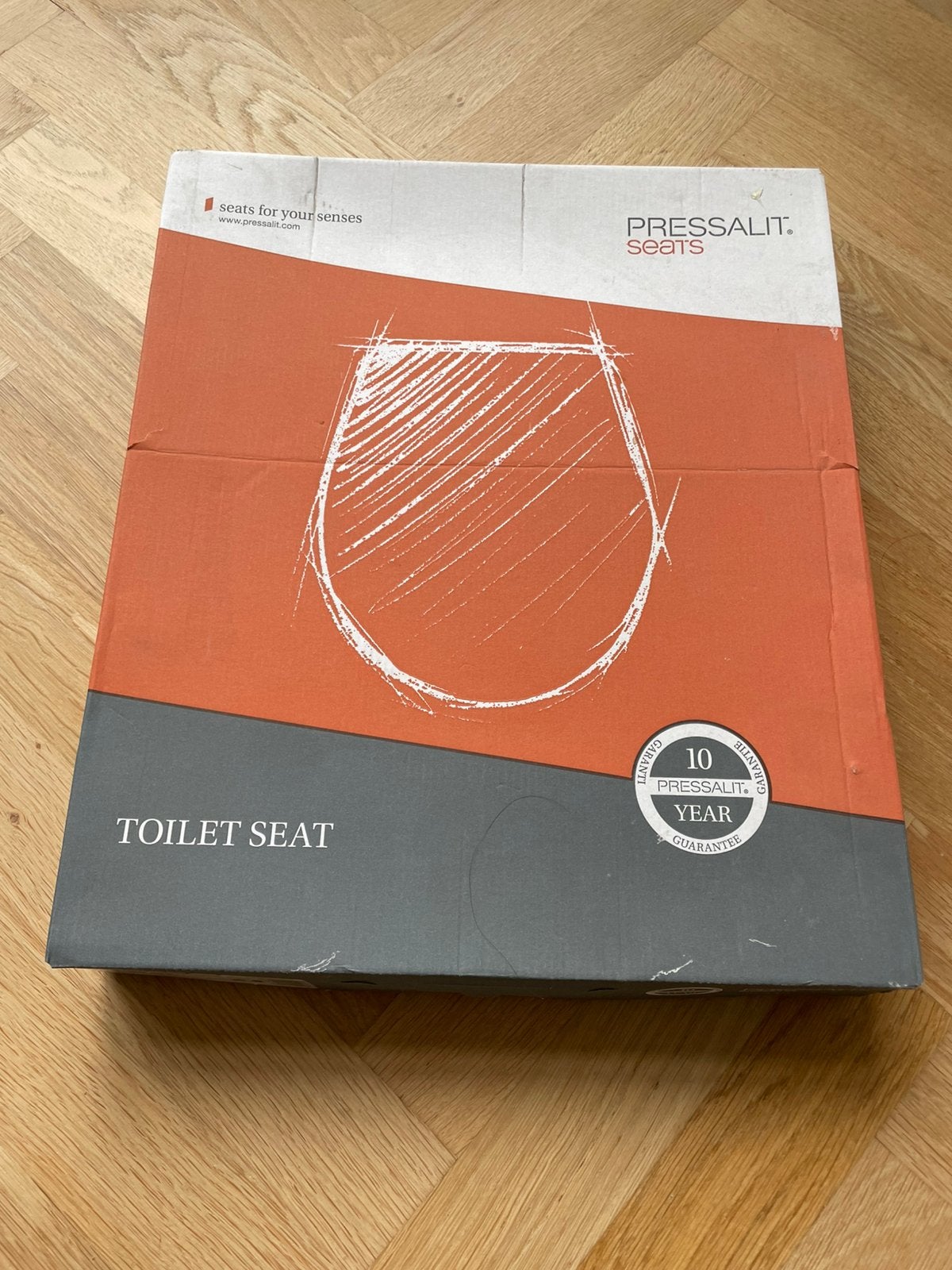 Toilet bril wit soft closing nieuw in verpakking, Ophalen of Verzenden, Nieuw, Toilet
