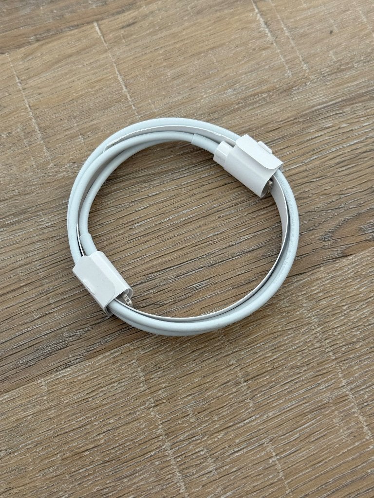 Nieuw wit Apple USB-C > lightning oplaad kabel 1m origineel, Ophalen of Verzenden, Nieuw, Overige typen, Apple