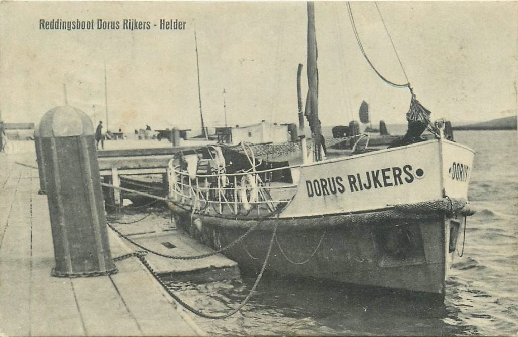 701-171-027 Den Helder Reddingsboot Dorus Rijkers, Verzenden, Voor 1920, Noord-Holland