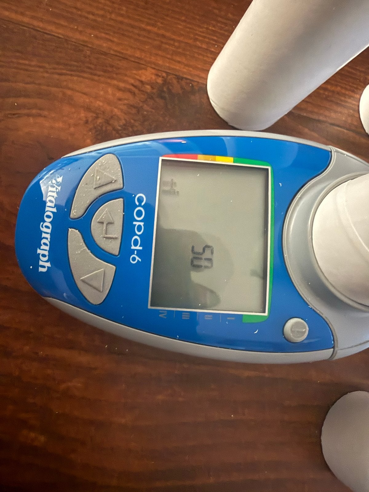 Vitalograph COPD-6 longfunctiemeter, Ophalen of Verzenden, Gebruikt, Overige typen