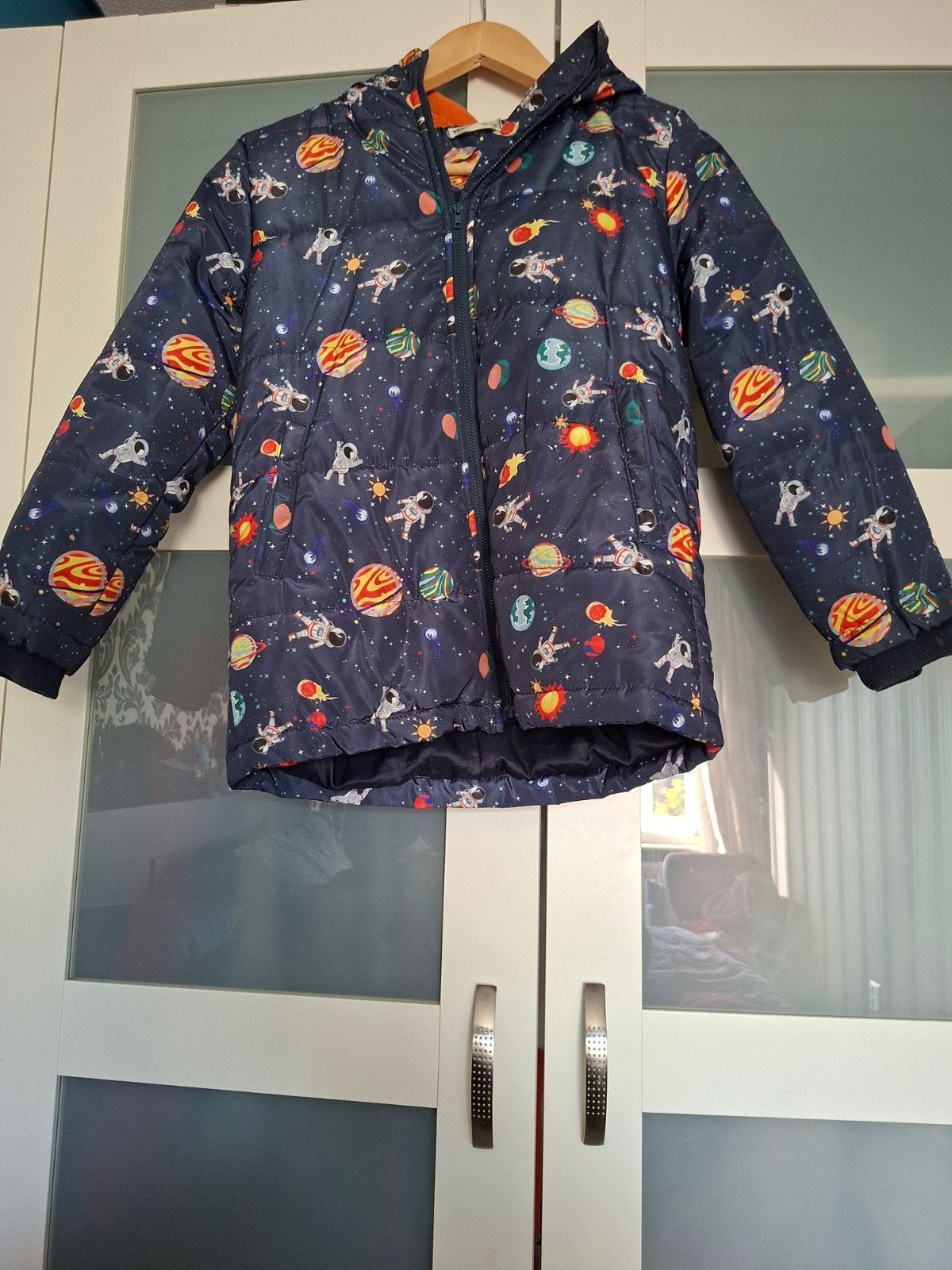 mooie jongens winterjas maat 140, Kinderen en Baby's, Ophalen of Verzenden, Zo goed als nieuw, Jongen, Jas