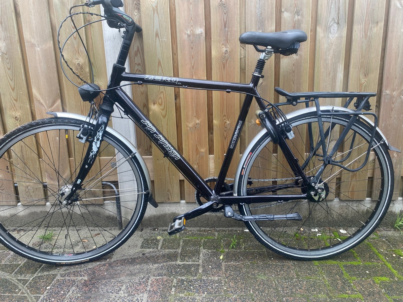 Jan Janssen fiets met 8 versnellingen, Fietsen en Brommers, Ophalen, Gebruikt, Versnellingen