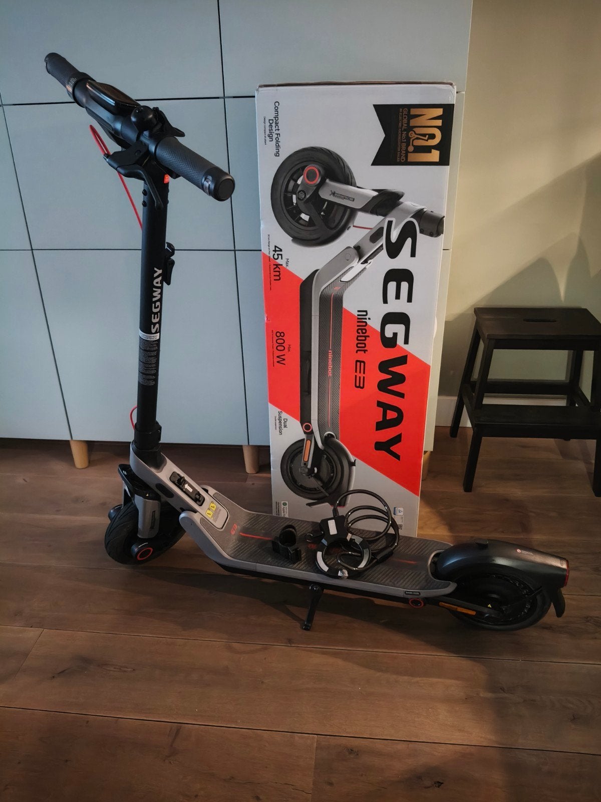Segway ninebot e3 elektrische step - Zo goed als nieuw!, Fietsen en Brommers, Steps, Ophalen of Verzenden, Zo goed als nieuw, Elektrische step (E-scooter)