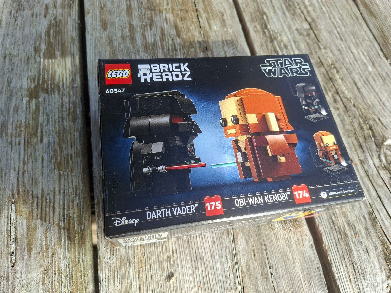 LEGO BrickHeadz Star Wars Obi-Wan Kenobi & Darth Vader, Ophalen of Verzenden, Nieuw