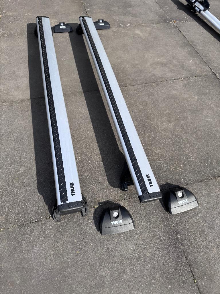 thule Wingbar dakdragers, Ophalen, Gebruikt