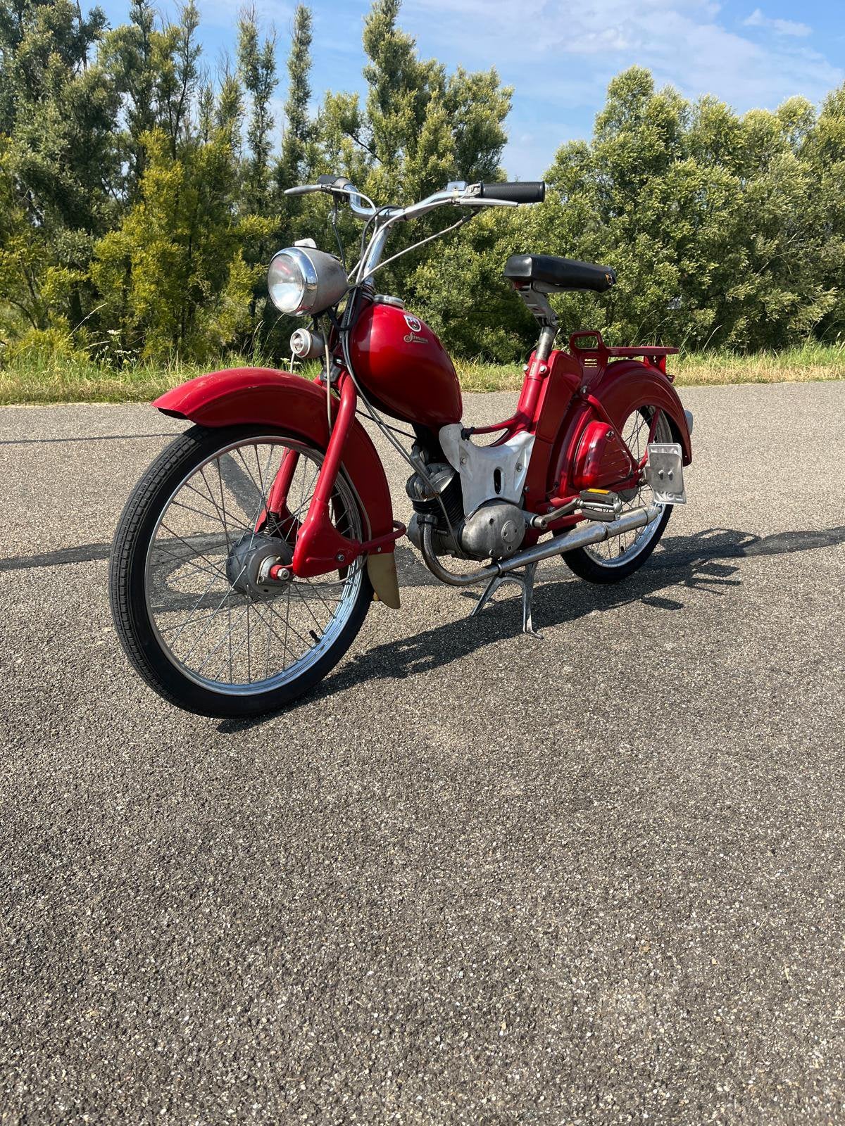 Simson SR2E | Zeer nette klassieke bromfiets | NL kenteken, Fietsen en Brommers, Maximaal 45 km/u, Simson, 2 versnellingen, Simson