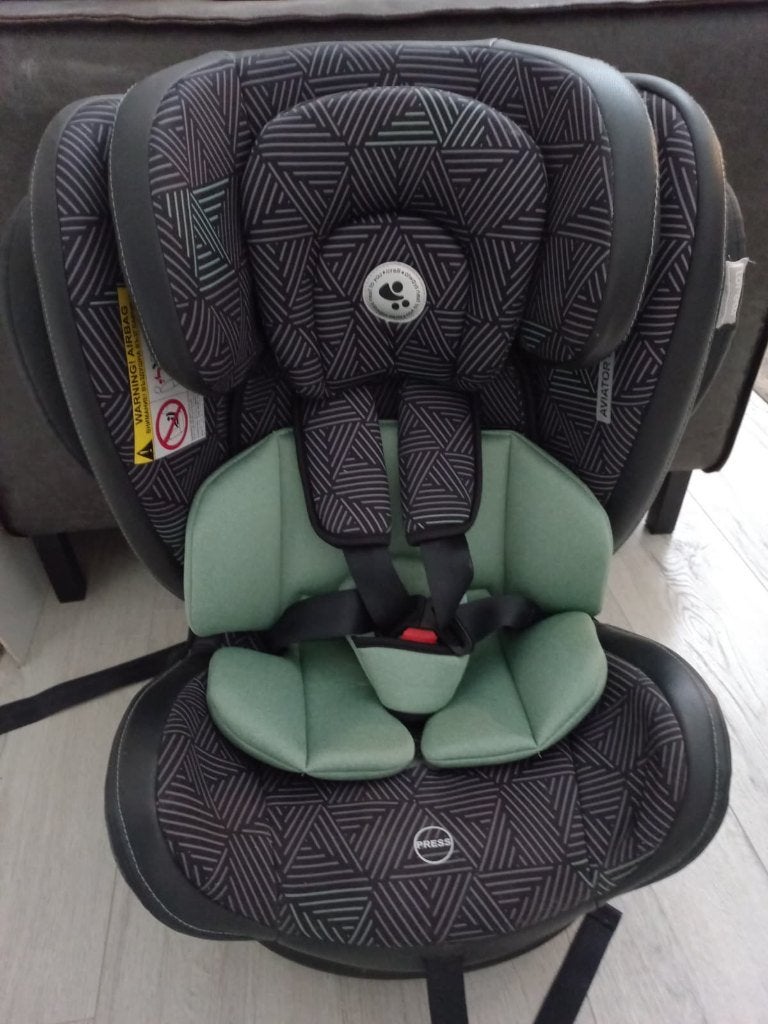 Isofix 360 autostoel (merk: Lorelli Aviator): 0 kg tm 36 kg, Verstelbare rugleuning, Gebruikt, 0 t/m 18 kg, Isofix