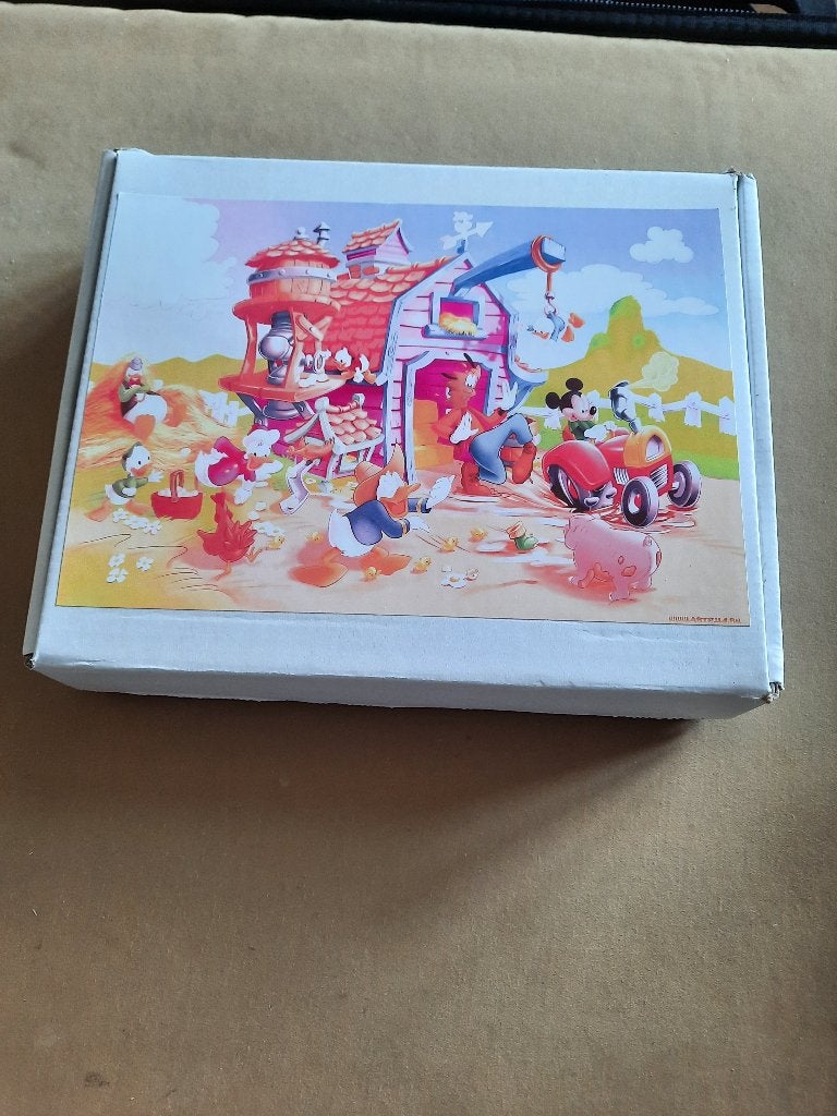 1x Houten Disney puzzel, Ophalen, 500 t/m 1500 stukjes, Zo goed als nieuw, Legpuzzel