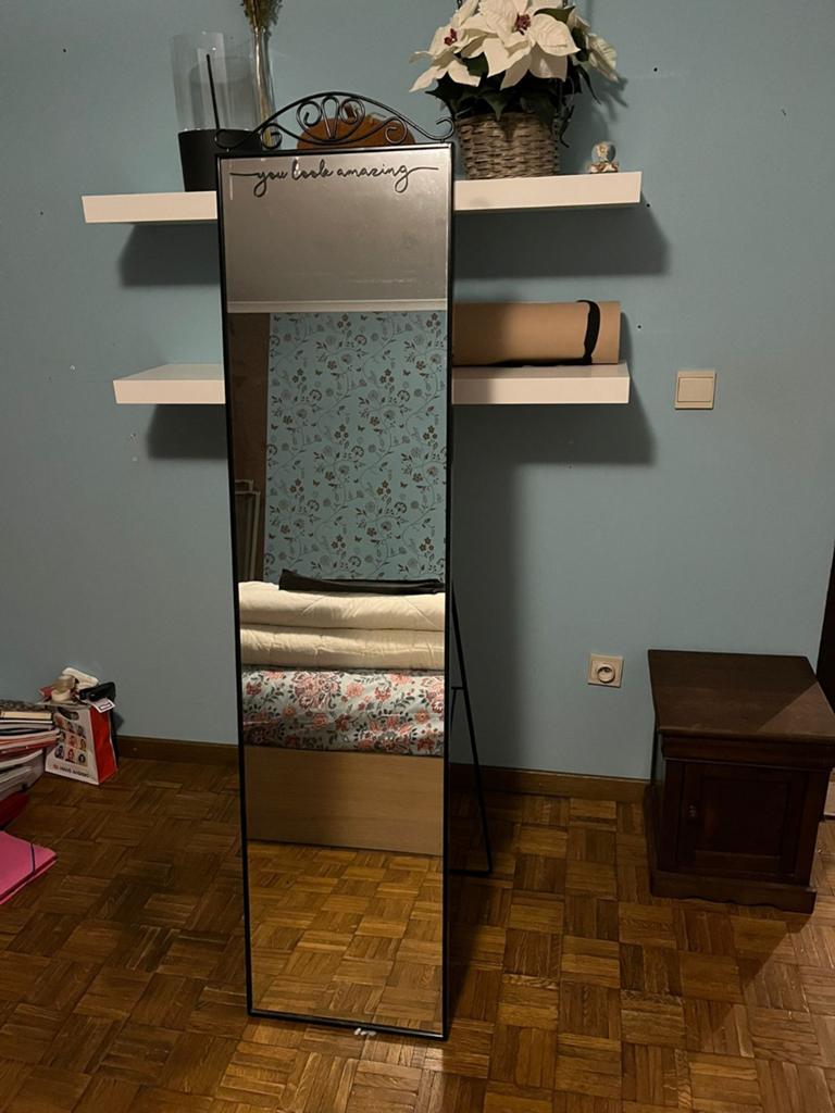 Staande speigel ikea, Minder dan 50 cm, Ophalen of Verzenden, Zo goed als nieuw, 150 tot 200 cm
