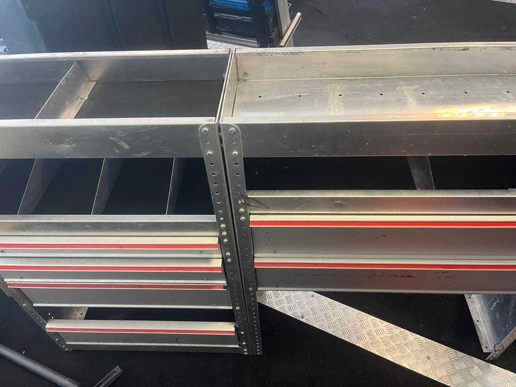 Nette Finnerup Aluminium Bedrijfswageninrichting | gebruikt, Ophalen, Gebruikt