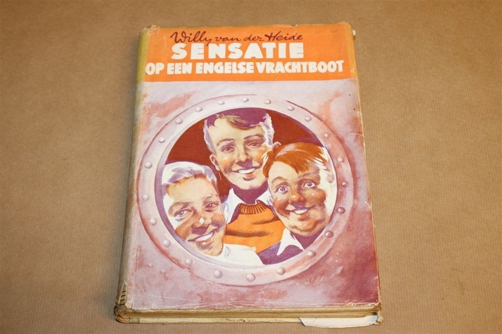 Sensatie Engelse Vrachtboot — vd Heide, Bob Evers 1e dr 1950, Ophalen of Verzenden, Gelezen