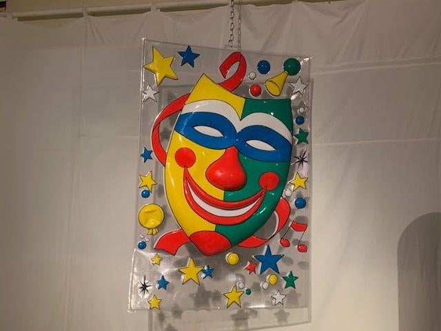 grote carnaval poster, Verzamelen, Posters, Ophalen of Verzenden, A1 t/m A3, Film en Tv