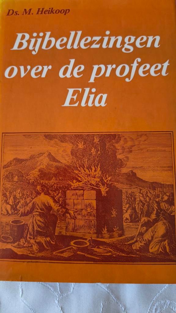 Bijbellezingen over de profeet Elia. Ds M Heikoop, Boeken, Christendom | Protestants, Ophalen of Verzenden, Zo goed als nieuw