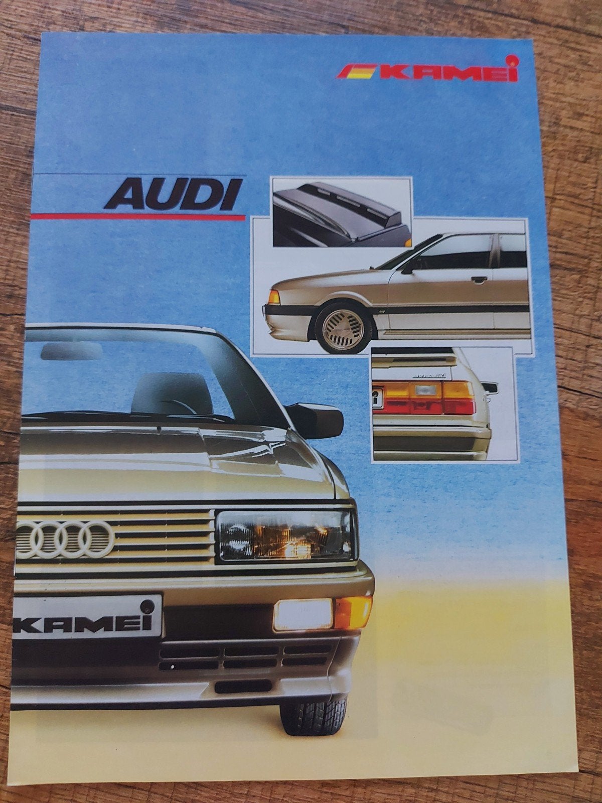 Audi Kamei tuning Duitstalige folder, Ophalen of Verzenden, Zo goed als nieuw, Audi