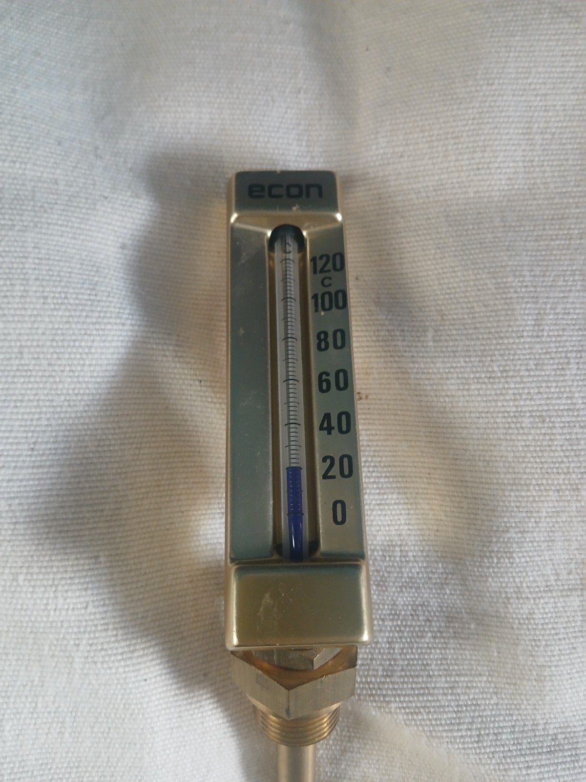 Econ Thermometer 0-120C, Ophalen, Gebruikt, Overige typen, Metaal