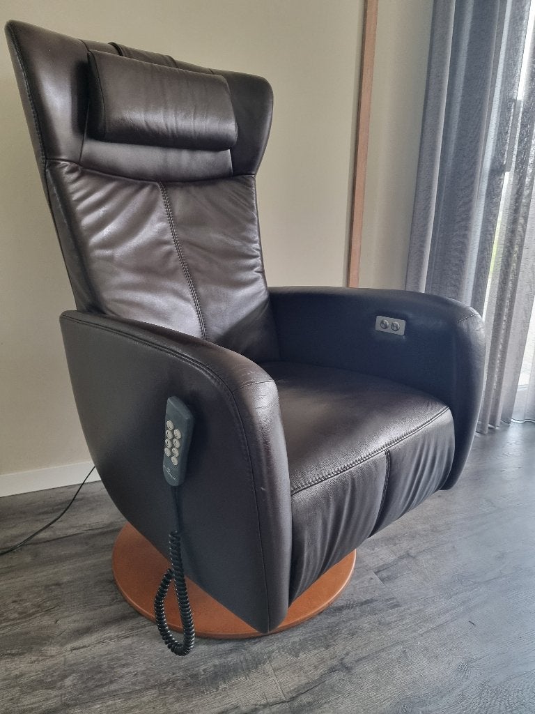 Luxe Prominent Sorisso - Leder - MET ACCU & Lendepomp, Huis en Inrichting, Ophalen, Gebruikt, 50 tot 75 cm, Leer