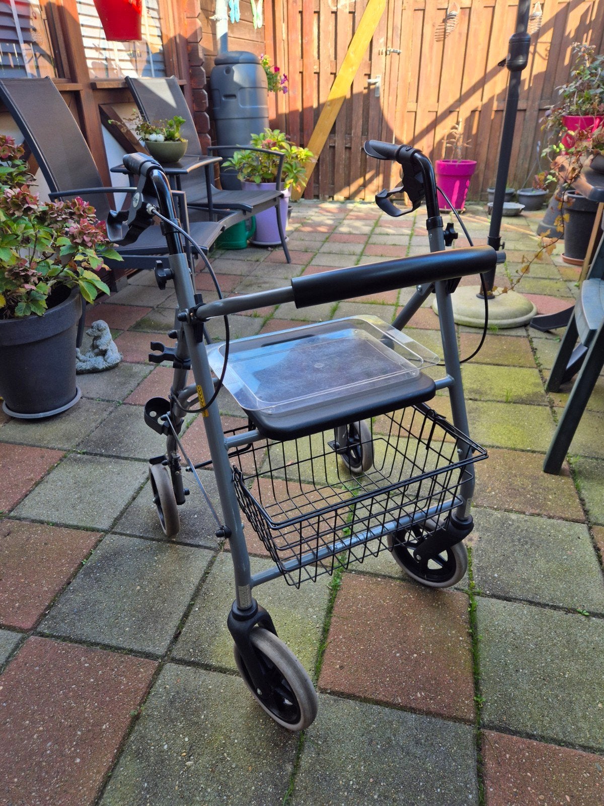 rollator, Ophalen, Opvouwbaar, Gebruikt
