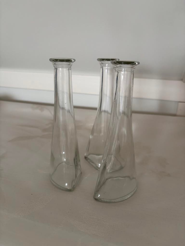 23 nieuwe glas (likeur) flesjes 100ml incl kurken, Ophalen, Nieuw, Overige typen