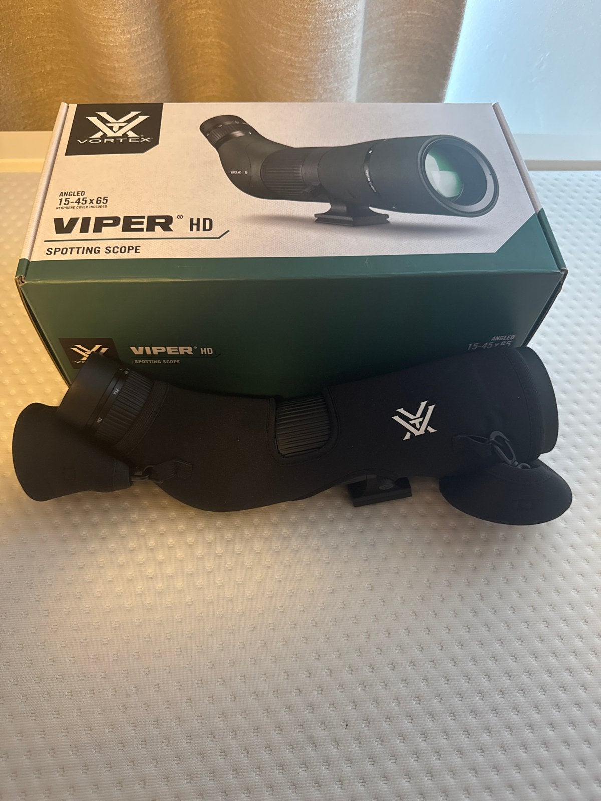 Vortex Viper HD 15-45x65 Spotting Scope - Nieuwstaat, Ophalen of Verzenden, Zo goed als nieuw, Minder dan 80 mm, Lenzentelescoop (refractor)