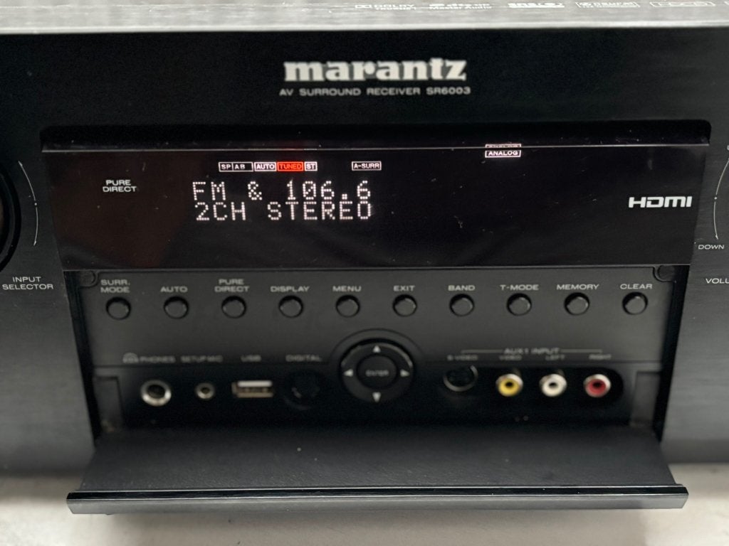 Marantz SR 6003 Met Defecr, Marantz, Gebruikt, Ophalen of Verzenden, 60 tot 120 watt