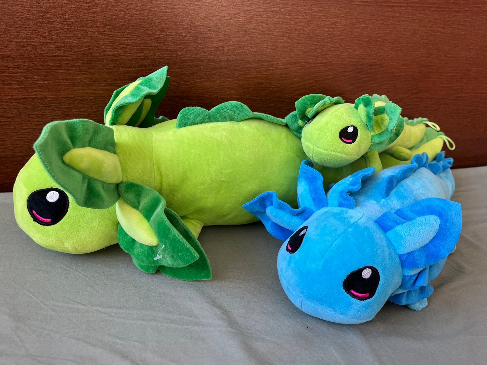 Axolotl knuffels, Ophalen of Verzenden, Zo goed als nieuw, Overige typen
