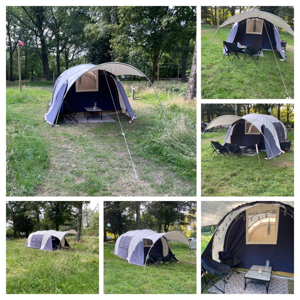 Obelink hypercamp tunneltent 4 personen, Caravans en Kamperen, Tenten, Ophalen, Zo goed als nieuw