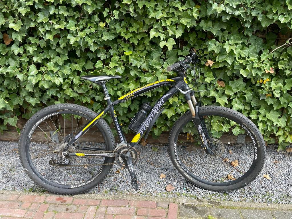 Torpado Mountainbike/Cross Country - Zwart/Geel, Gebruikt, Hardtail, Heren, 53 tot 57 cm
