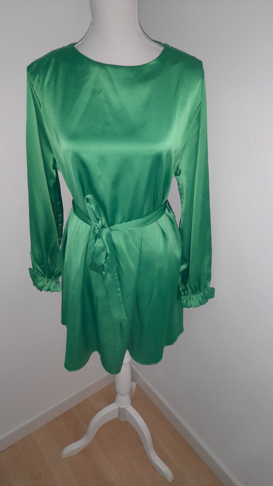 Leuk appel groen jurkje maat S/M van Bellavie Nieuw!, Kleding | Dames, Nieuw, Ophalen of Verzenden, Bellavie, Boven de knie