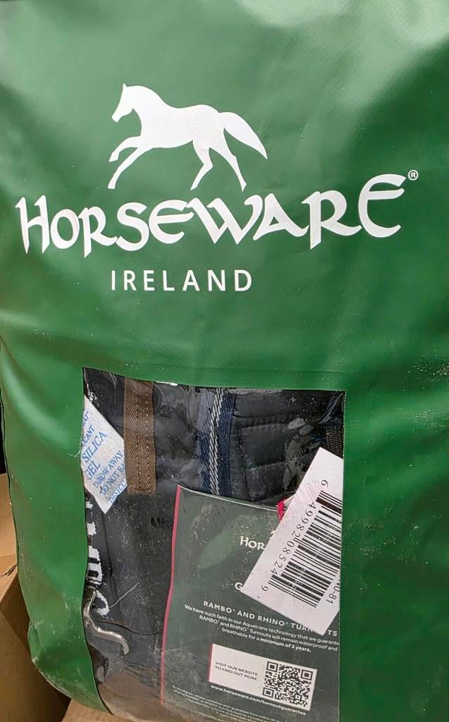 Horseware paardendeken rambo duo nieuw 155cm 206cm, Ophalen, Info@leukespullenkleineprijsjes.nl, Horseware, Afneembare hals
