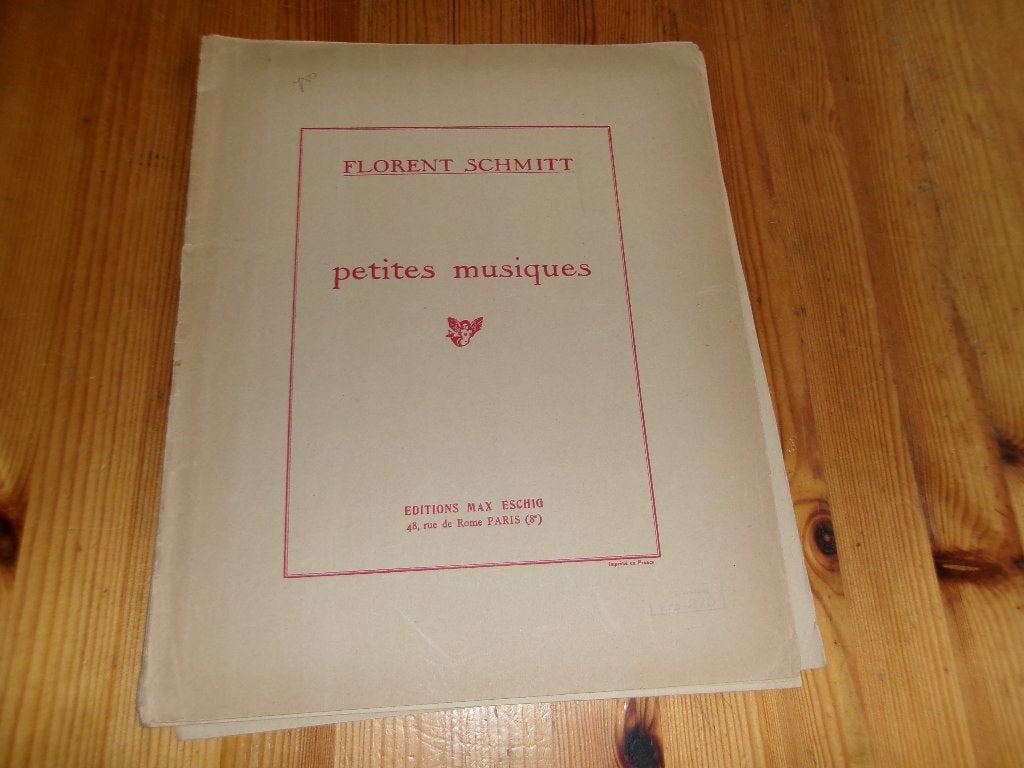 Florent Schmitt - Sur le nom de Gabriel Faure, Gebruikt, Klassiek, Ophalen of Verzenden, Artiest of Componist