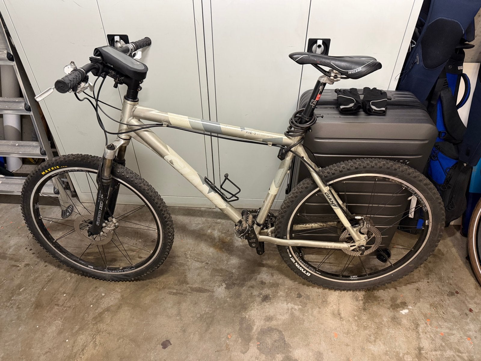 Giant XtC-3 Mountainbike - Maat L - Schijfremmen (Opknapper), Ophalen, Gebruikt, 57 cm of meer, Hardtail