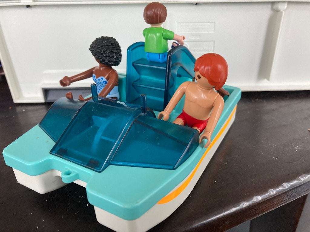 Playmobil waterfiets, Ophalen of Verzenden, Gebruikt