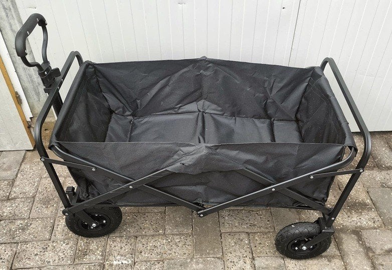 Lifa Garden Bolderkar met Luchtbanden 80kg laadvermogen, Ophalen, Opvouwbaar, Zo goed als nieuw